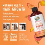 MaryRuth Organics Liquid Multivitamin Lustriva® Hair Growth for Women| Biotin 10000mcg | Vitamin D, B |Clinically Tested for Thicker Hair, Wrinkles, Fine Lines, Skin Care| Ages 18 | 15.22 Fl Oz - Image 8