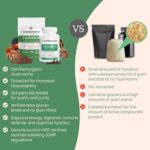 Real Mushrooms 5 Defenders Capsules - Organic Mushroom Extract w/Chaga, Shiitake, Maitake, Turkey Tail, Reishi Supplement for Focus, Immune Support Vegan, Non-GMO, 90 Caps - Image 5