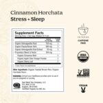 Yogi Tea Cinnamon Horchata Stress & Sleep - 16 Tea Bags per Pack (4 Packs) - Organic Sleep Tea - Supports a Restful Sleep - Includes Ashwagandha, Passionflower & Apple Cider Vinegar - Image 2