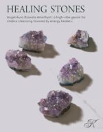 KALIFANO Angel Aura Amethyst Geode - Titanium Bonded High Energy Amatista Crystal - Natural Reiki Wicca Rock with Healing and Calming Effects (Family Owned and Operated) - Image 2