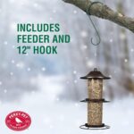 Perky-Pet 325SCOMBO-1SR Large 2-Tier Outdoor Panorama Wild Bird Feeder with Hanging Hook - 4.5 lb Seed Capacity - Image 3