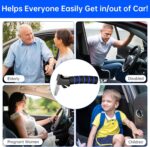 SYMYNELEC Car Door Handle for Elderly: Non-Slip Grip and Sturdy Assist Support - Fits Most Vehicles for Easy Getting in and Out of Car - Helpful for Seniors Handicapped Pregnant Women Children 2Packs - Image 4