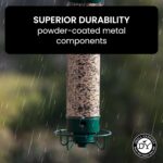 Droll Yankees YF-M Yankee Flipper Squirrel-Proof Wild Bird Feeder With Weight Activated Rotating Perch - 5Lbs Seed Capacity - Image 7