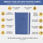 The Reboot Journal - Habit Journal for Building Positive Life Changing Habits - Guided Daily Self Improvement Blueprint with Habit Tracker - Accelerate Your Personal Growth - Undated Wellness Journal - Image 8
