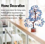 Lapis Lazuli Chakra Tree of Life, Crystal Tree of Life - Handmade Gemstone Tree, Feng Shui Tree, Crystal Decoration, Artificial Tree, Spiritual Gifts, Money Tree Bonsai, Stone Tree, Healing Crystals - Image 8
