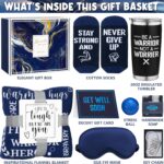 Get Well Soon Gifts for Men, After Surgery Cancer Gifts for Men Chemo Care Package Get Well Gift Basket for Sick Friends, Thinking of You Feel Better Birthday Gifts Box for Men Dad Brother w/Tumbler - Image 2