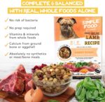 Simple Food Project The Freeze Dried Raw Dog Food Topper Featuring Organic Human Grade Ingredients [6 Pack Variety - 1oz Samples Bison, Duck, Lamb, Beef/Salmon, Duck/Trout, and Chicken/Turkey] … - Image 10