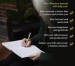 The Phoenix Journal - Best Daily Goal Planner, Organizer, & Calendar for Goal Setting, Gratitude, Happiness, & Productivity - Vision Board & Habit Tracking - 12 Weeks, Undated, Hardcover - Black - Image 9