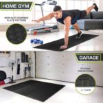 ProsourceFit Puzzle Exercise Mat ½ in, EVA Interlocking Foam Floor Tiles for Home Gym, Mat for Home Workout Equipment, Floor Padding for Kids, Grey, 24 in x 24 in x ½ in, 144 Sq Ft - 36 Tiles - Image 3