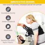 35 Inch Lift Assist for Elderly - Transfer Sling for Elderly and Disabled, Gait Belt to Help Lift Elderly, Senior Lift Assist Devices, Patient Lift Mobility Equipment for Elderly - Image 3