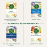 Traditional Medicinals - Organic Lemon Balm Herbal Tea (6 Pack) - Stress Relief & Supports Digestion - 96 Tea Bags Total - Image 6