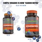 Kaibro Nutra Resveratrol 1500mg per Serving of Organic Trans-Resveratrol & Potent Antioxidants, Pure Extra Strength Complex, Anti-Aging, Radiant Skin and Immunity Support- 45 Day Supply - Image 3