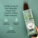 Four Sigmatic Happy Gut Organic Ground Coffee | Medium Roast, Immune Boosting Probiotic Mushroom Coffee with Chaga & Turkey Tail for Gut Health & Immune Support | 12oz Bag - Image 5