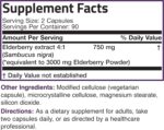 Bronson Elderberry Extra Strength, Supports Healthy Immune System & Antioxidant Protection, Non GMO, 180 Vegetarian Capsules - Image 6