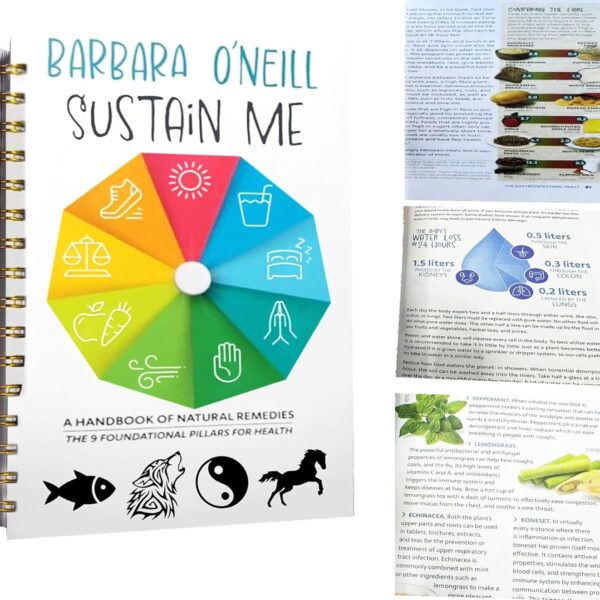 Sustain Me， Spiral Bound， Sustain Me |Natural Healing Books and Comprehensive Guide to Sustainable Living