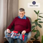 Fidget Blanket for Dementia | Calming & Comforting Dementia Activities for Seniors | Dementia Products for Elderly | Sensory Blanket | Helps with Alzheimer’s, Dementia, Asperger’s, Autism, Anxiety - Image 7