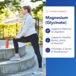 Pure Encapsulations Magnesium (Glycinate) - Supplement to Support Stress Relief, Sleep, Heart Health, Nerves, Muscles, and Metabolism* - with Magnesium Glycinate - 180 Capsules - Image 3