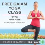 Gaiam Yoga Mat - Premium 5mm Solid Thick Non Slip Exercise & Fitness Mat for All Types of Yoga, Pilates & Floor Workouts (68" x 24" x 5mm) - Image 4