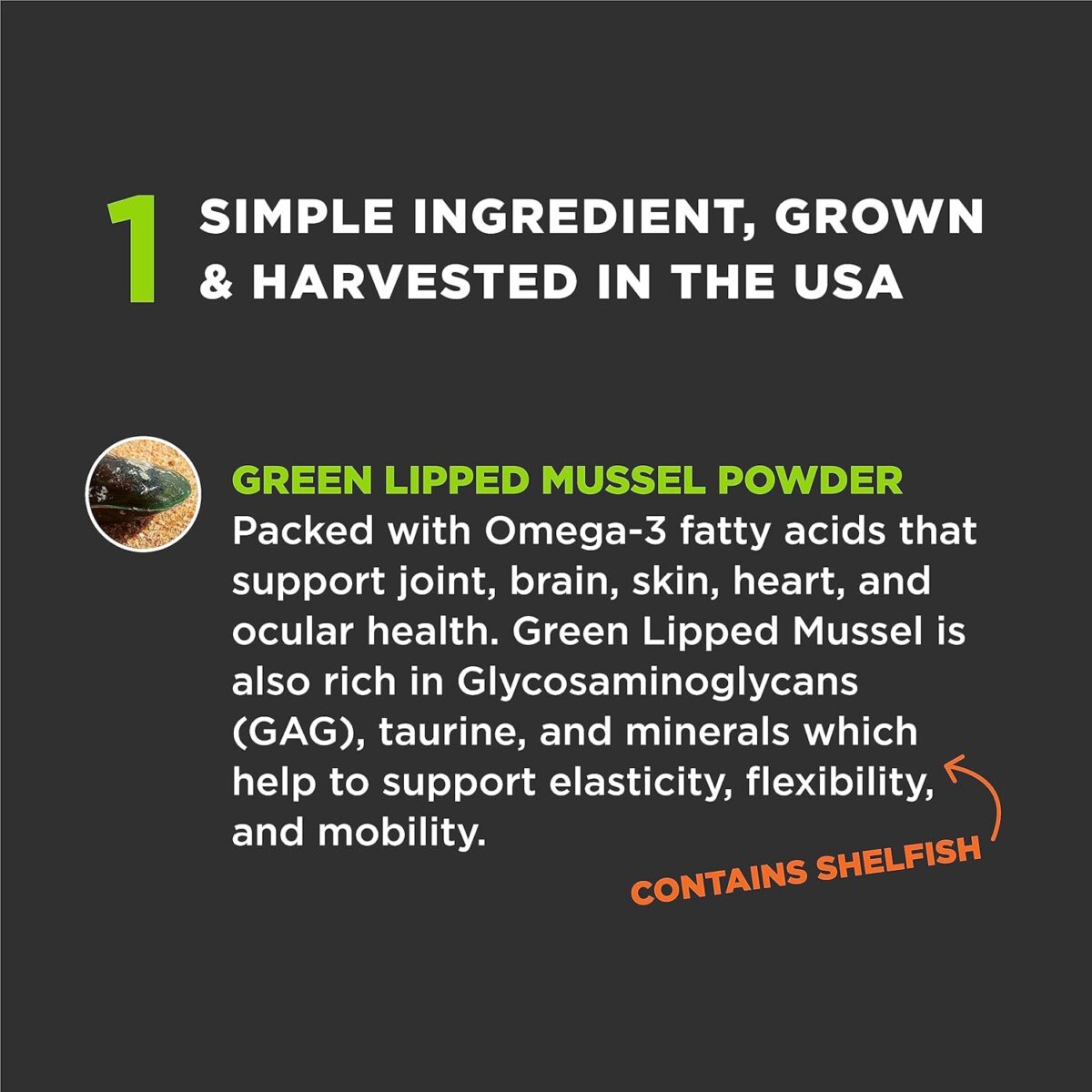 Super Snouts Joint Power 100% Green Lipped Mussels for Dogs & Cats - Dog Joint Supplement Powder Supports Joints, Tendons, Ligaments (2.64 oz) - Image 4