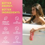 GORGIE Bestsellers Variety, Sugar-Free Natural Energy Drink Sparkling, Healthy Energy Drinks - Green Tea, Biotin, B Vitamins -150mg Caffeine, Vegan, & Low Calorie (Pack of 12) - Image 4