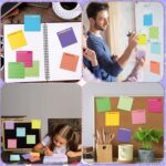 Yinder 24 Pcs Inspirational Sticky Notes with Lines Cute Motivational Sticky Notes Pad Employee Appreciation Gifts Bulk for Teacher Nurse Coworkers Office Supplies 3 x 3''(Dark Color,Appreciation) - Image 6