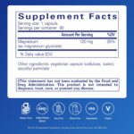 Pure Encapsulations Magnesium (Glycinate) - Supplement to Support Stress Relief, Sleep, Heart Health, Nerves, Muscles, and Metabolism* - with Magnesium Glycinate - 180 Capsules - Image 7