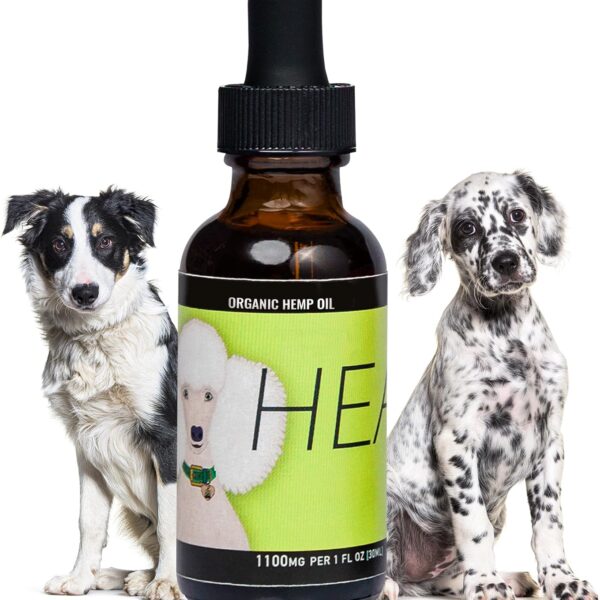 Heal - Seizure Relief, Autoimmune & Cushing's Support - Add to Dog’s Gums or Food for Overall Wellness - 100% Natural Support for Your Canine with Our Hemp Oil for Dogs