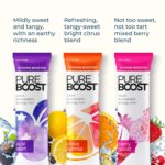 Pureboost Clean Energy Booster, Refreshing Energy Drink Mix with B12 Vitamins, Electrolytes, Antioxidants, Sugar-Free with No Sucralose (Combo Pack, 30 Count) - Image 2