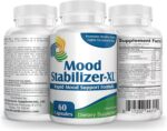 Mood Stabilizer-XL: Mood Support Supplement with 13 Active Ingredients Including 5-HTP, Ashwagandha, GABA & St. John's Wort Extract - Mood Enhancer Supplements & Vitamins - 60 Capsules - Image 4