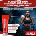 RESCUE PAIN RELIEF & RECOVERY Cream - All-in-One Solution for Back, Neck, Knee, Hand, Foot, and Shoulder Pain - Combines Power of Key Ingredients from Leading Pain Relief CreamProducts - 4 Ounces - Image 2