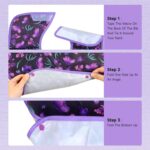 Adult Bibs - 3 Pcs Washable Clothing Protector with Crumb Catcher, Reusable Waterproof Large Feeding Adult Bib - Image 4