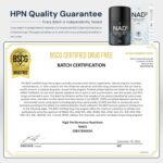 HPN NAD+ Booster (NAD3), Anti Aging Cell Booster, NRF2 Activator, Nicotinamide Riboside Alternative, NAD Supplement Natural Energy, Longevity, and Cellular Health, 312 Mg per Serving (1 Month Supply) - Image 5