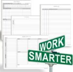 Weekly To Do List Notepad, 60 Page Task Planning Pad w/Daily Checklist, Priority Todo Checkbox & Notes. Desk Notebook to Organize Office 11 X 8.5 - Image 7