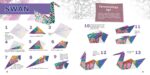 Origami to Color Kit: Includes 100 Origami Sheets, 5 Gel Pens, and 12 Page Instruction Book - Image 4