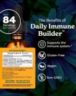 Herb Pharm Daily Immune Builder Herbal Immune System Defense - 2 Ounce - Image 2