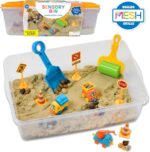 Creativity for Kids Sensory Bin: Construction Zone Playset - Preschool Learning Activities, Excavator Toys for Boys Ages 3-5+, Outdoor Toys and Gifts for Kids - Image 9