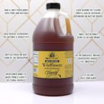 HONEY FEAST Wildflower Honey - 6 Pounds (1/2 Gallon) Bulk Honey, All Natural, Unfiltered, Unheated Honey, Perfect for Sweetening & Baking - Image 4