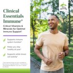 Terry Naturally Clinical Essentials Immune - Immune System Support Supplement with Vitamins A, C, D3 & E - Supplement for Immune Health - Vitamin Supplement with Antioxidants - 60 Capsules - Image 3