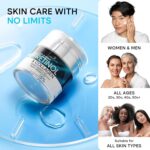 REMEDIAL PAX Face Moisturizer Retinol Cream, Anti Aging Neck Firming Cream, Collagen Day & Night Face Cream with Hyaluronic Acid for Women & Men, 1.85 Fl Oz - Image 4