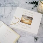 Pavilion- When Someone You Love Becomes a Memory-White & Gold Memory Box - Image 3