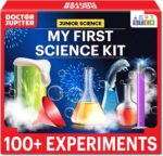 Doctor Jupiter My First Science Kit for Kids Ages 4-5-6-7-8| Birthday Gift Ideas for 4-8-12 Year Old Boys & Girls| Toy Stem Kit with 100+ Experiments| Learning & Educational, Preschool Activities