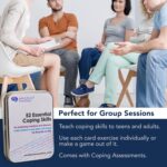 Mind Brain Emotion 52 Essential Coping Skills Cards - Self Care Exercises for Stress and Social Anxiety Relief - Resilience, Emotional Agility, Confidence Therapy Games for Teens, Adults - Image 4