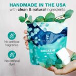Shower Steamers Aromatherapy - USA Made with Natural Ingredients & Eucalyptus Essential Oil, Large Shower Bombs, Relaxation Spa Gifts for Women & Men, Unique Self Care Gifts - Image 2