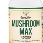 Mushroom Blend Supplement - 1,000mg Top 10 USA Grown Mushrooms (Lion's Mane, Reishi, Cordyceps, and More)
