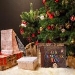 Adventure Book 148-Page DIY Handmade Scrapbook Kit - Embossed Leather Cover - Gift Boxed with Full DIY Accessories for Couples, Weddings, Anniversaries & More for Life’s Greatest Adventures - Image 9