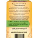 Yogi Tea - Green Tea Kombucha (6 Pack) - Supplies Antioxidants to Support Overall Health - Contains Caffeine - 96 Organic Green Tea Bags - Image 2
