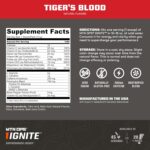 MTN OPS Ignite Supercharged Energy Drink Mix 45-Serving Tub, Tiger's Blood - Image 2