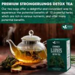 FreshDrinkUS StrongerLungs 20 Tea Bags - Mullein Leaf, Ginseng, Elderberry, Ginger & Thyme - Supports Lung Cleanse, Congestion Relief & Mucus Detox - Caffeine-Free & All-Natural - Image 7