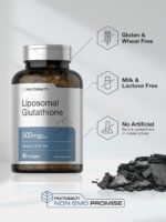 Horbaach Liposomal Glutathione Supplement 500mg | 90 Softgels | Non-GMO & Gluten Free - Image 4