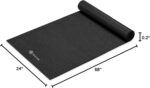 Gaiam Yoga Mat - Premium 5mm Solid Thick Non Slip Exercise & Fitness Mat for All Types of Yoga, Pilates & Floor Workouts (68" x 24" x 5mm) - Image 6